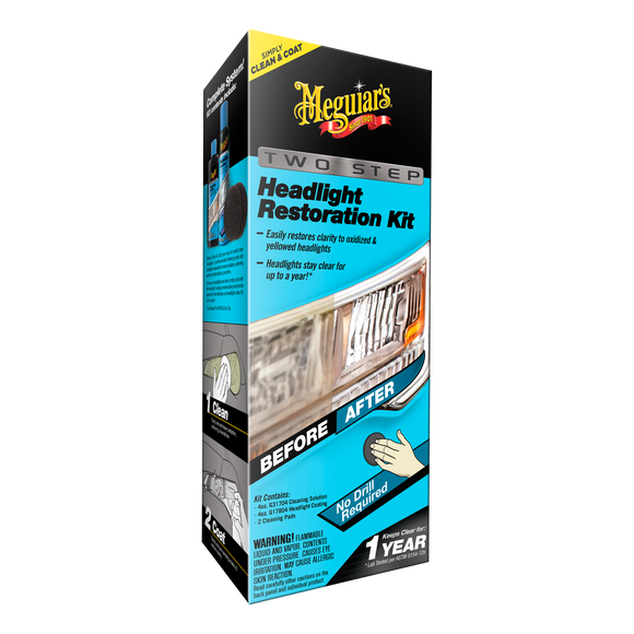 Two Step Headlight Restoration Kit