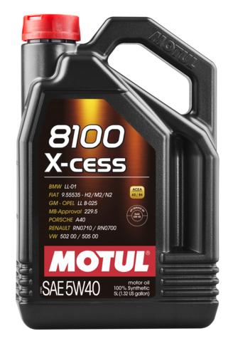 8100 X-cess 5W-40 5L
