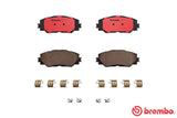 Brembo P83082N NAO Brake Pad Set