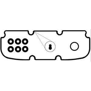 Permaseal JN701SK Rocker Cover Gasket Set
