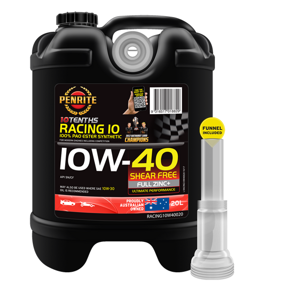 Penrite 10 Tenths Racing 10 10W-40 20L